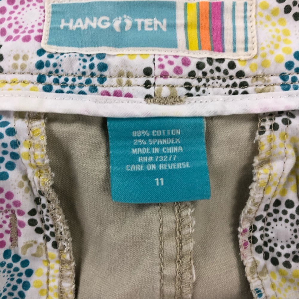 Hang Ten Juniors Tan Shorts 11 - Picture 5 of 6
